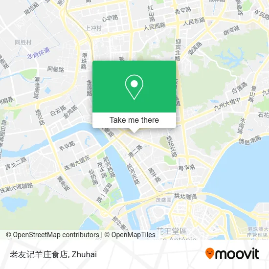 老友记羊庄食店 map