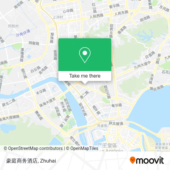 豪庭商务酒店 map