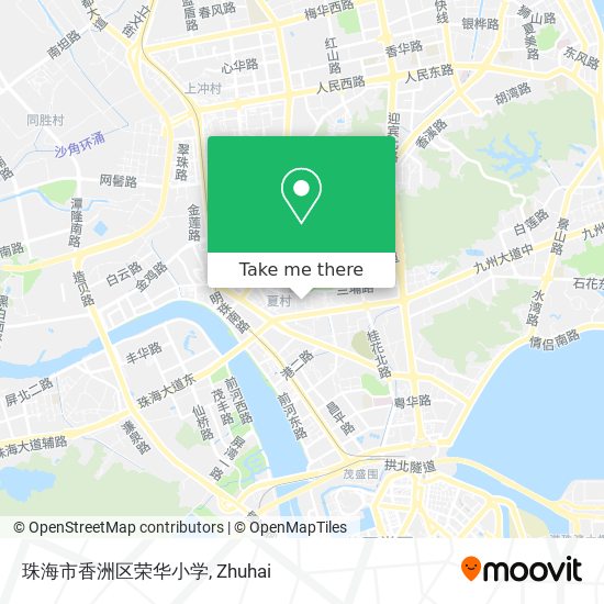 珠海市香洲区荣华小学 map