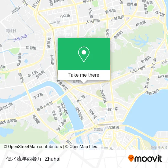 似水流年西餐厅 map