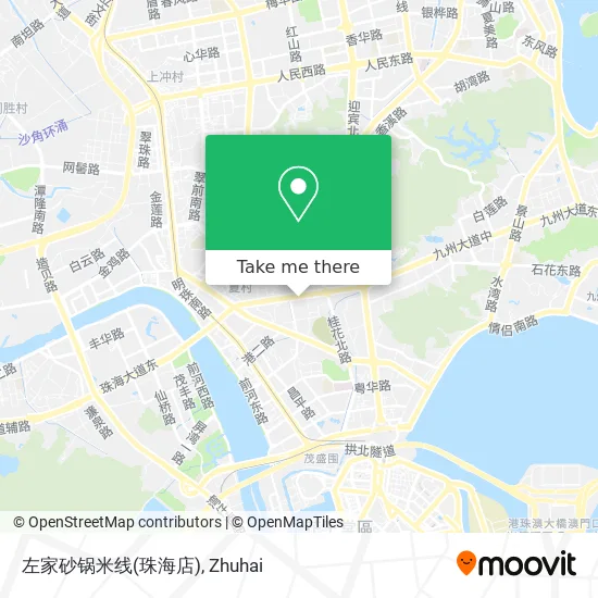 左家砂锅米线(珠海店) map