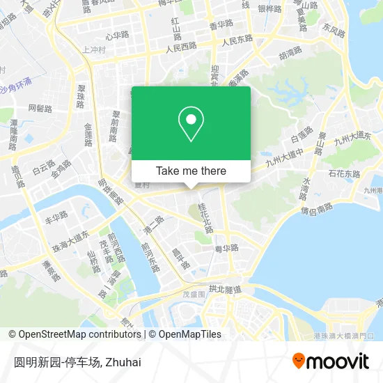 圆明新园-停车场 map