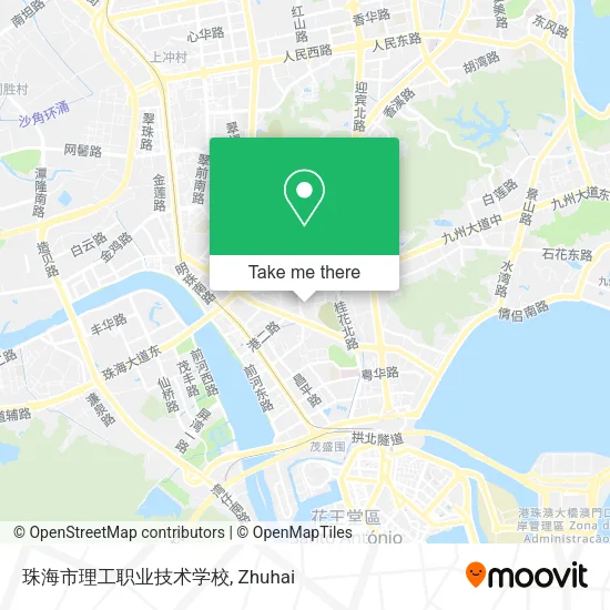 珠海市理工职业技术学校 map