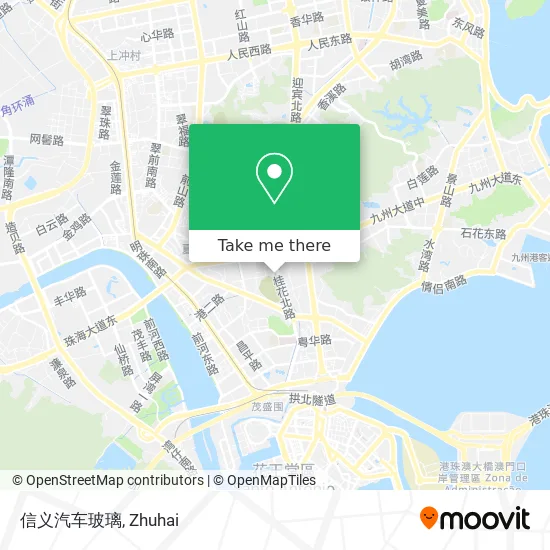 信义汽车玻璃 map