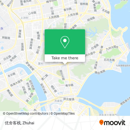 优舍客栈 map