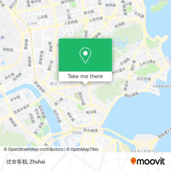 优舍客栈 map