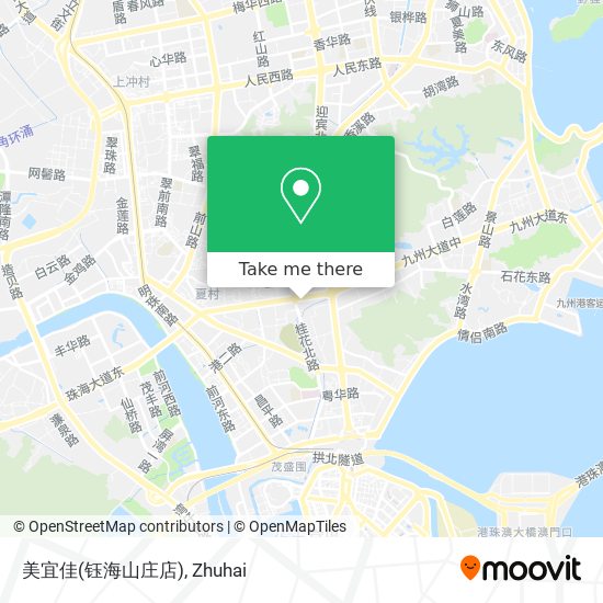 美宜佳(钰海山庄店) map