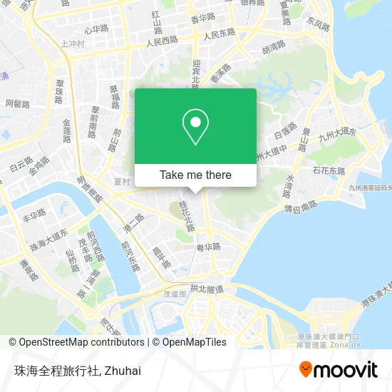 珠海全程旅行社 map