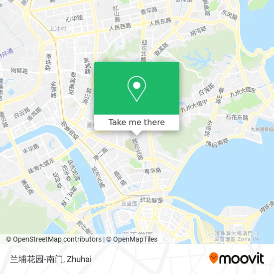 兰埔花园-南门 map