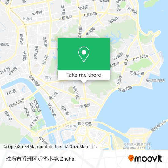 珠海市香洲区明华小学 map