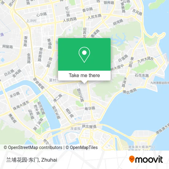 兰埔花园-东门 map