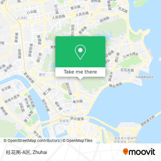 桂花阁-A区 map