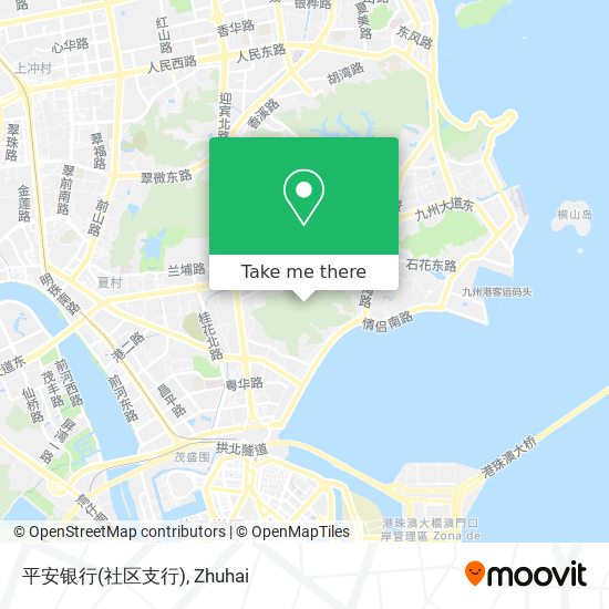 平安银行(社区支行) map