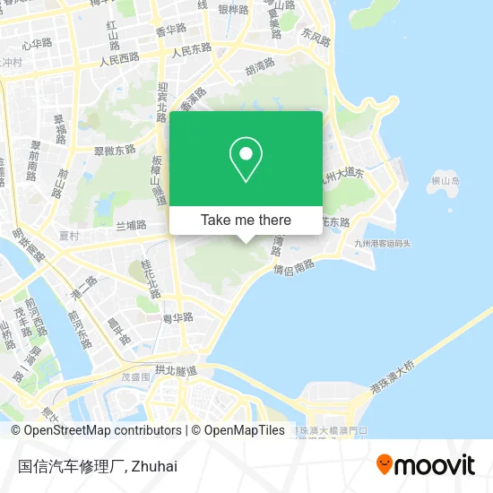 国信汽车修理厂 map