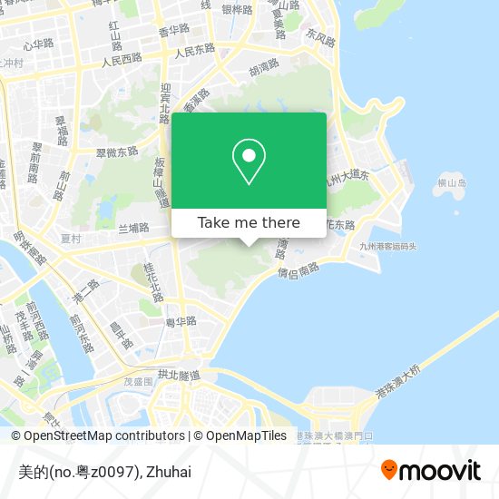 美的(no.粤z0097) map