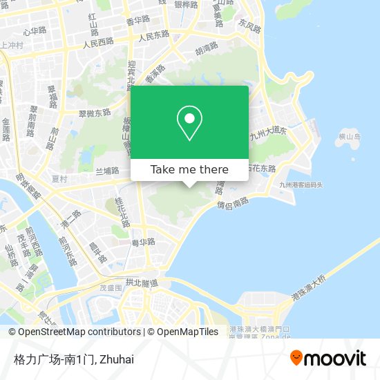 格力广场-南1门 map