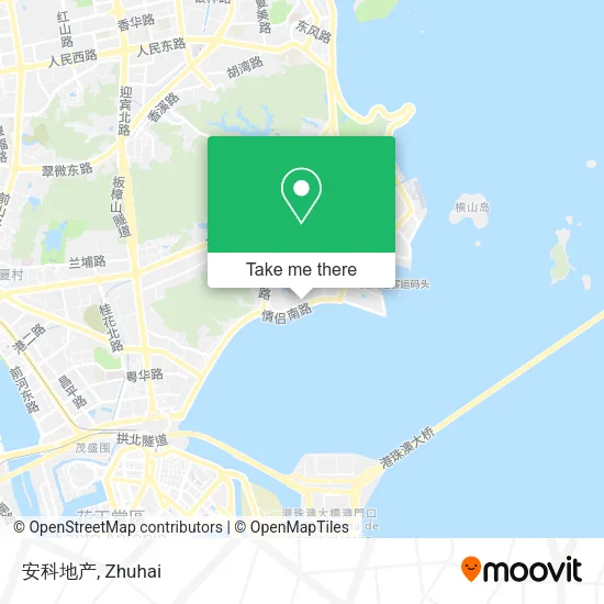 安科地产 map