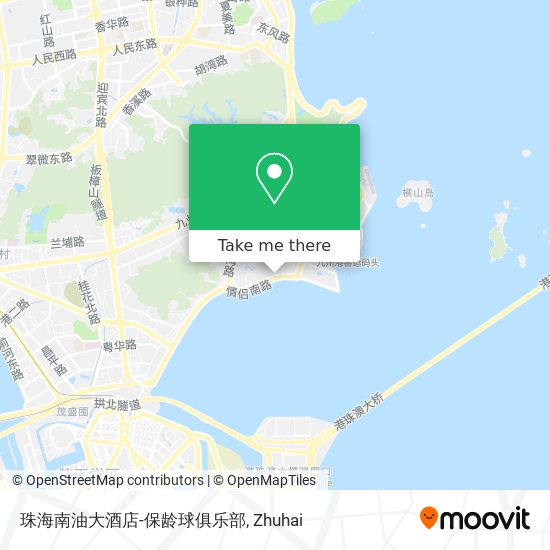 珠海南油大酒店-保龄球俱乐部 map