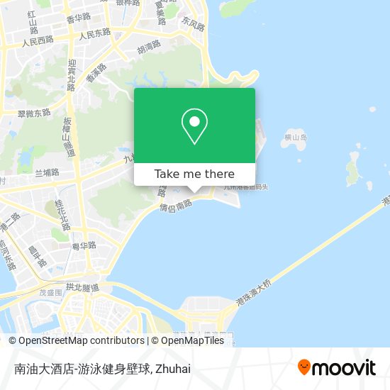 南油大酒店-游泳健身壁球 map