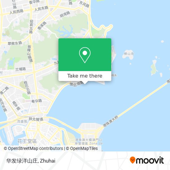 华发绿洋山庄 map