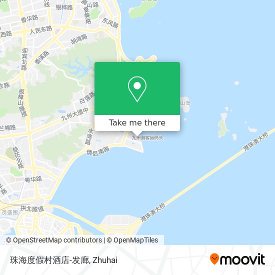 珠海度假村酒店-发廊 map