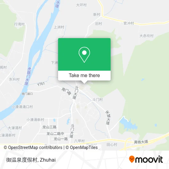 御温泉度假村 map