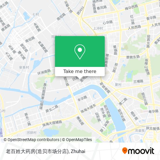 老百姓大药房(造贝市场分店) map