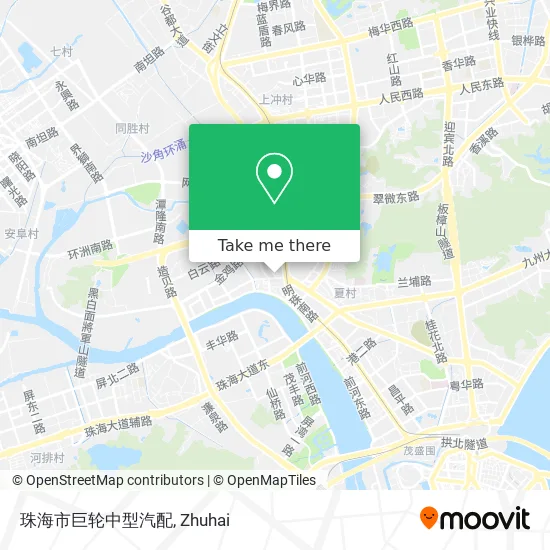 珠海市巨轮中型汽配 map