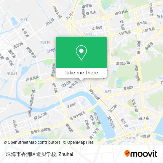 珠海市香洲区造贝学校 map