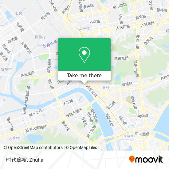 时代廊桥 map