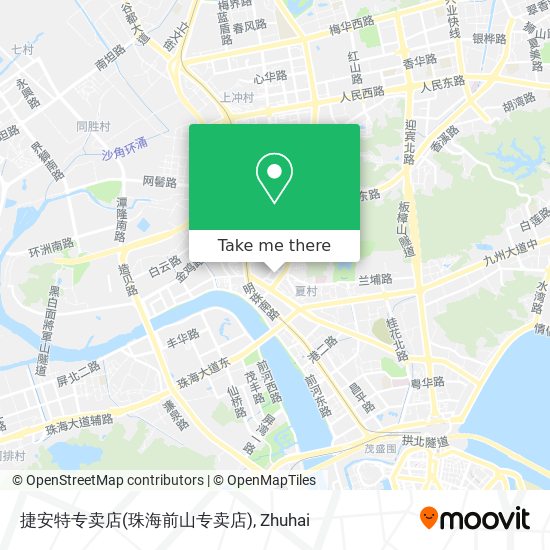 捷安特专卖店(珠海前山专卖店) map
