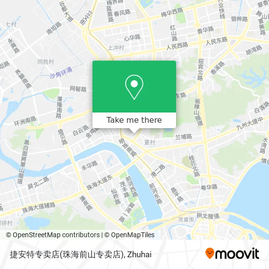 捷安特专卖店(珠海前山专卖店) map