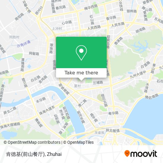 肯德基(前山餐厅) map