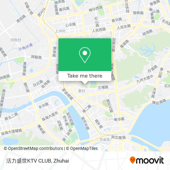 活力盛世KTV CLUB map