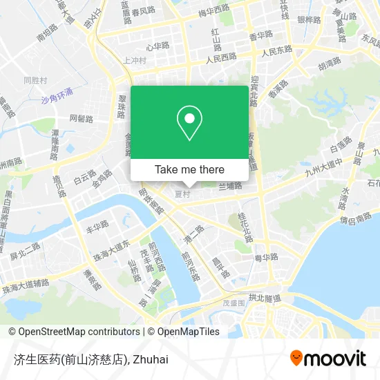 济生医药(前山济慈店) map