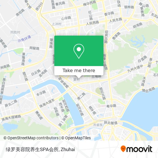 绿罗美容院养生SPA会所 map