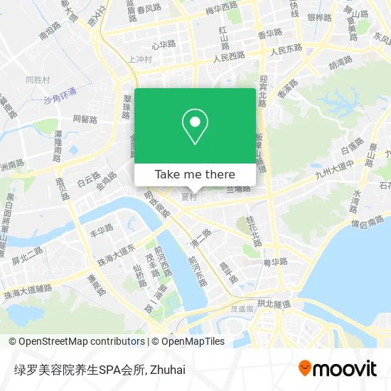 绿罗美容院养生SPA会所 map