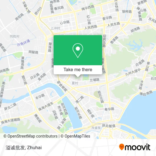 溢诚批发 map