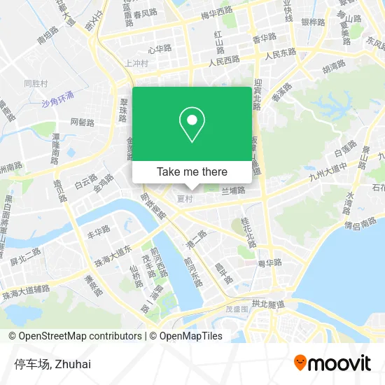停车场 map