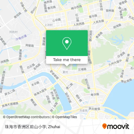珠海市香洲区前山小学 map