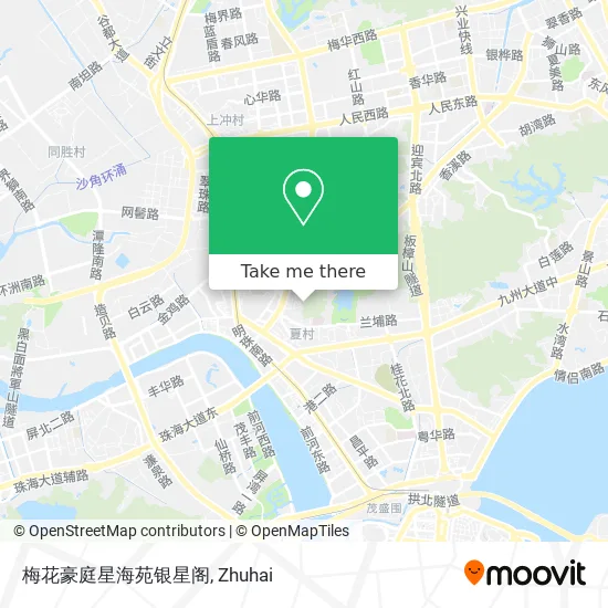 梅花豪庭星海苑银星阁 map