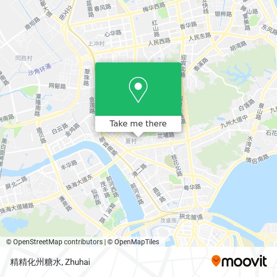 精精化州糖水 map