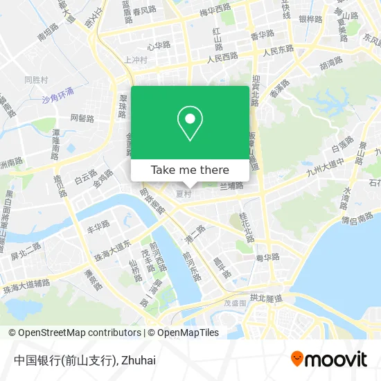 中国银行(前山支行) map