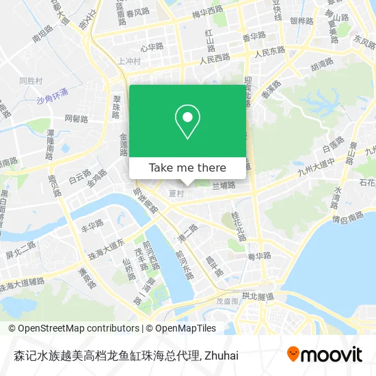 森记水族越美高档龙鱼缸珠海总代理 map