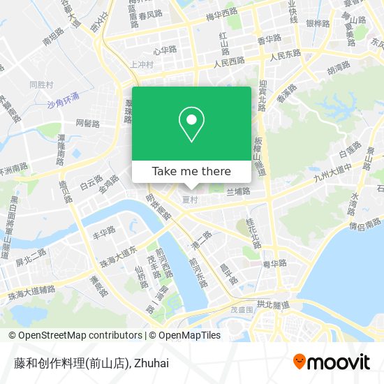 藤和创作料理(前山店) map