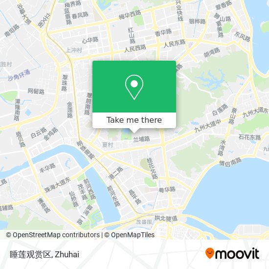 睡莲观赏区 map