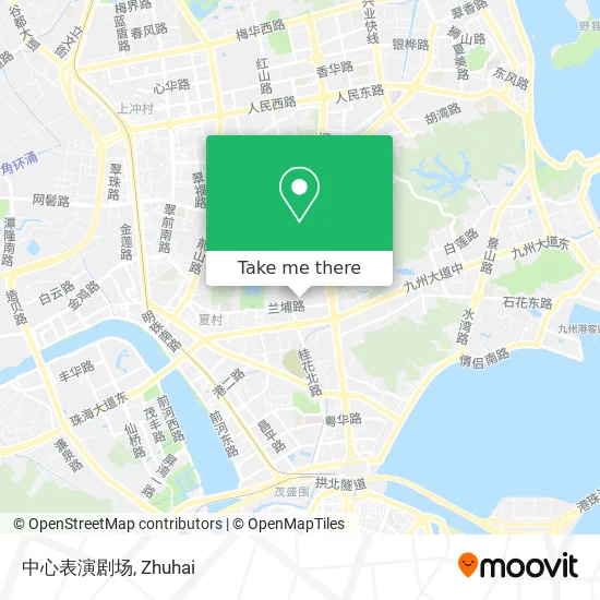 中心表演剧场 map