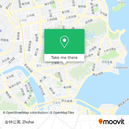 金钟公寓 map