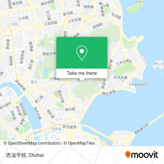 恩溢学校 map