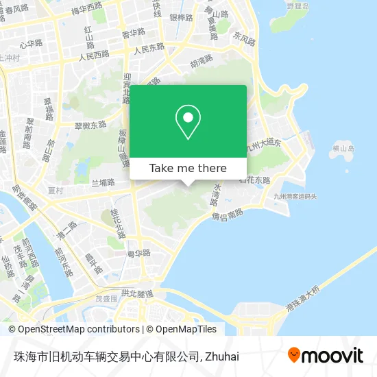 珠海市旧机动车辆交易中心有限公司 map